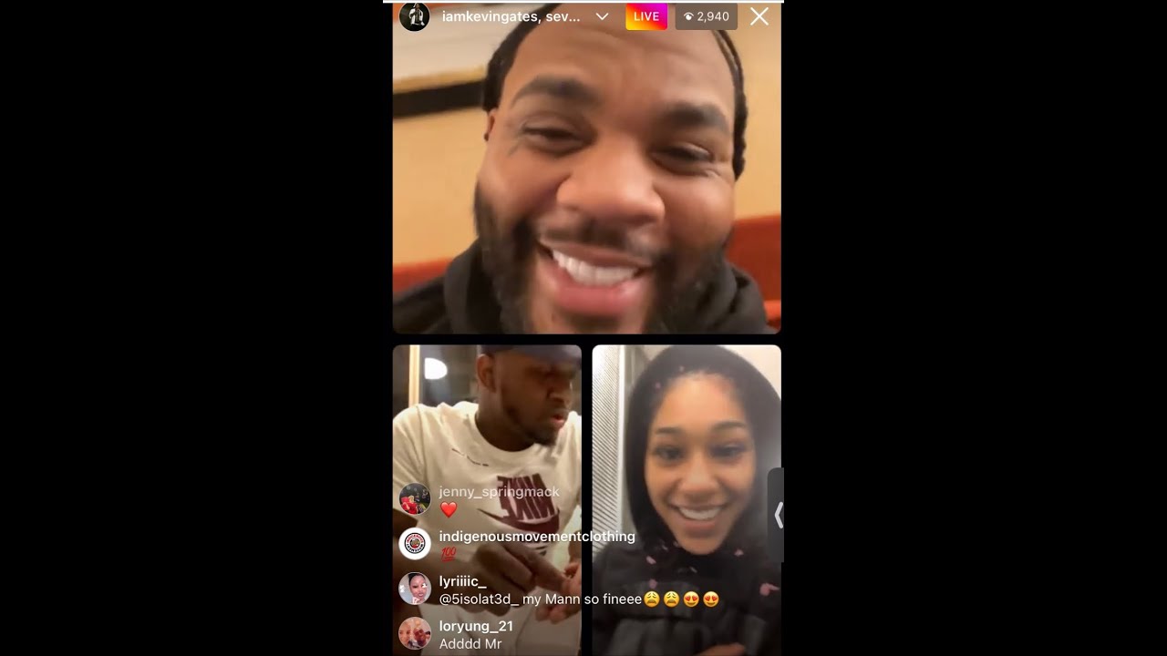 Kevin Gates daughter join him on live and he say he regret not being in her life #kevingates
