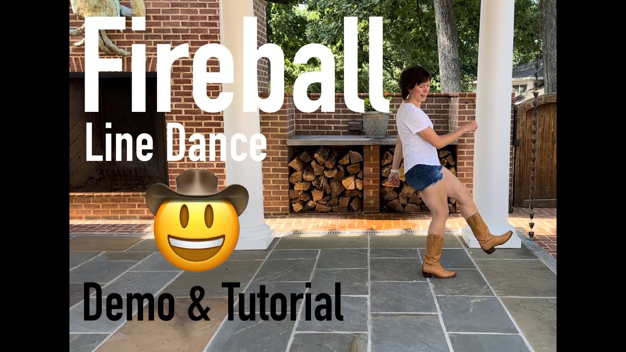 Fireball Line Dance Demo & Tutorial