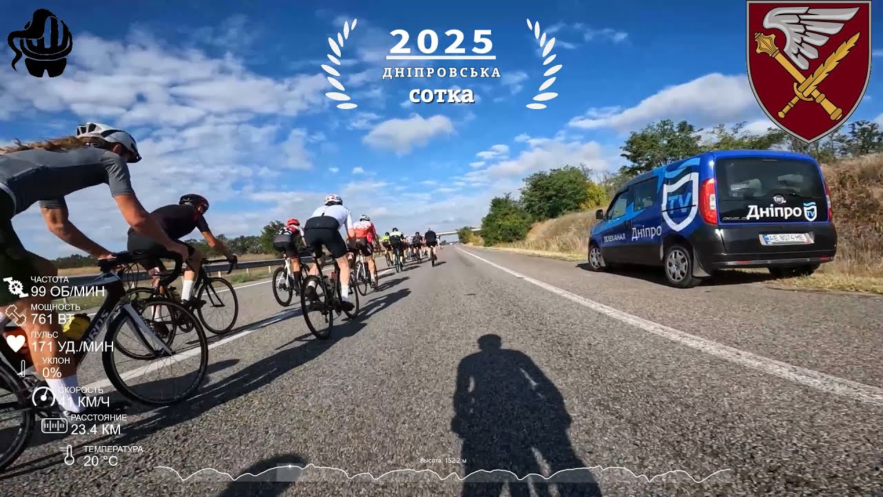 Дніпровська сотка 2025.Вітровий пік