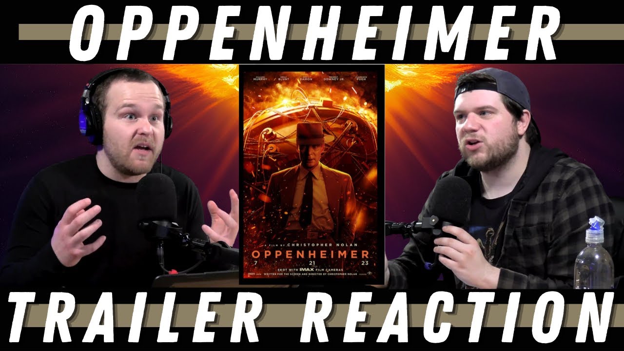 Reacting to Christopher Nolan's 'Oppenheimer': The Master Filmmaker's Atomic Epic | Trailer Reaction