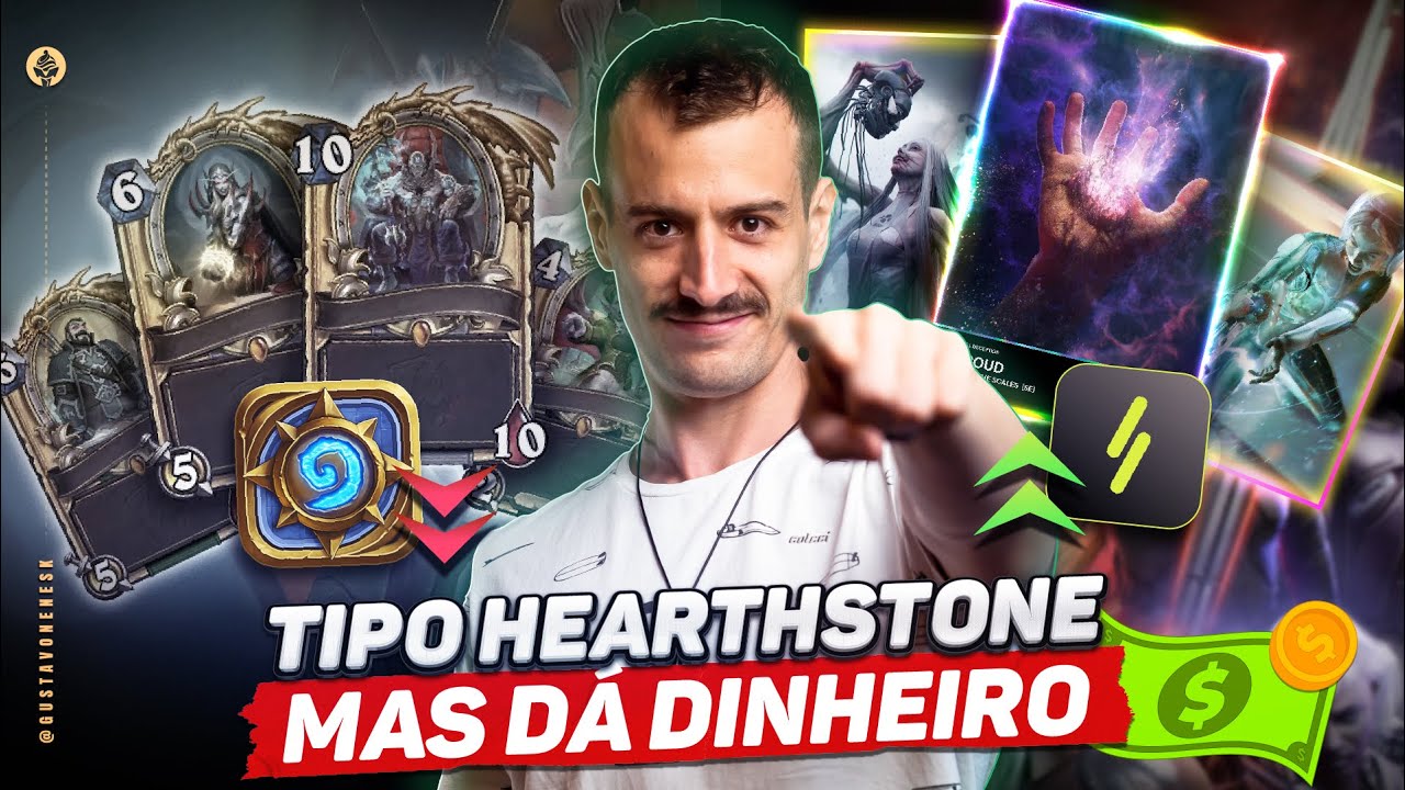 O novo Hearthstone... s&oacute; que com recompensa real 🔥