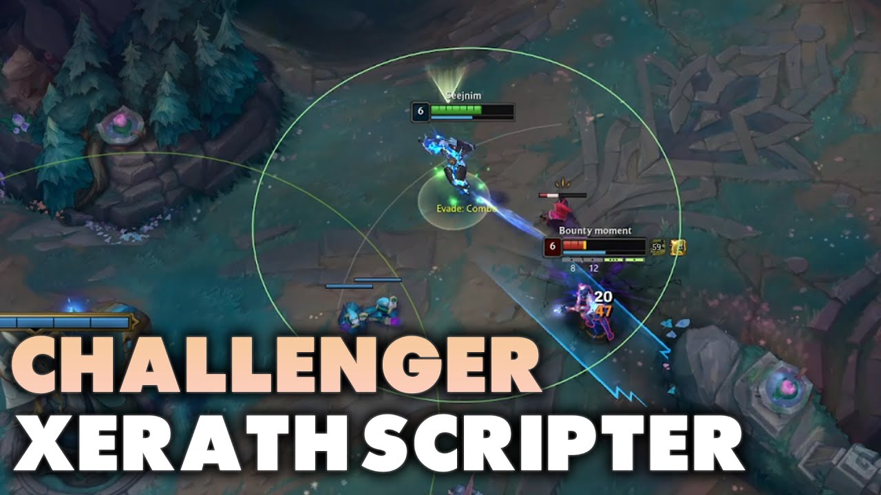 THIS XERATH SCRIPT IS INSANE - LEAGUE OF LEGENDS SCRIPT GAMEPLAY!