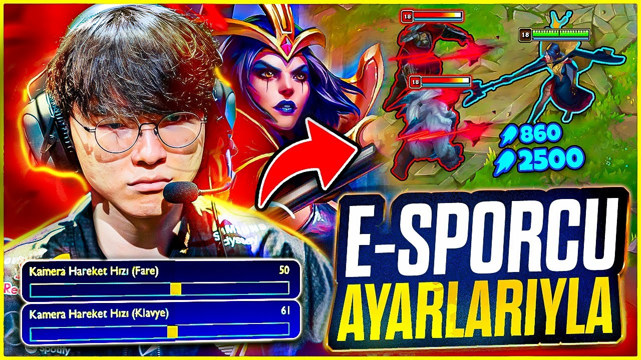FAKER’IN AYARLARIYLA LOL OYNADIM!