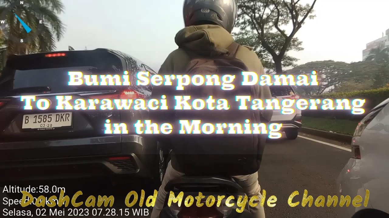 Perjalanan DashCam Old Motorcycle Channel #camerahp