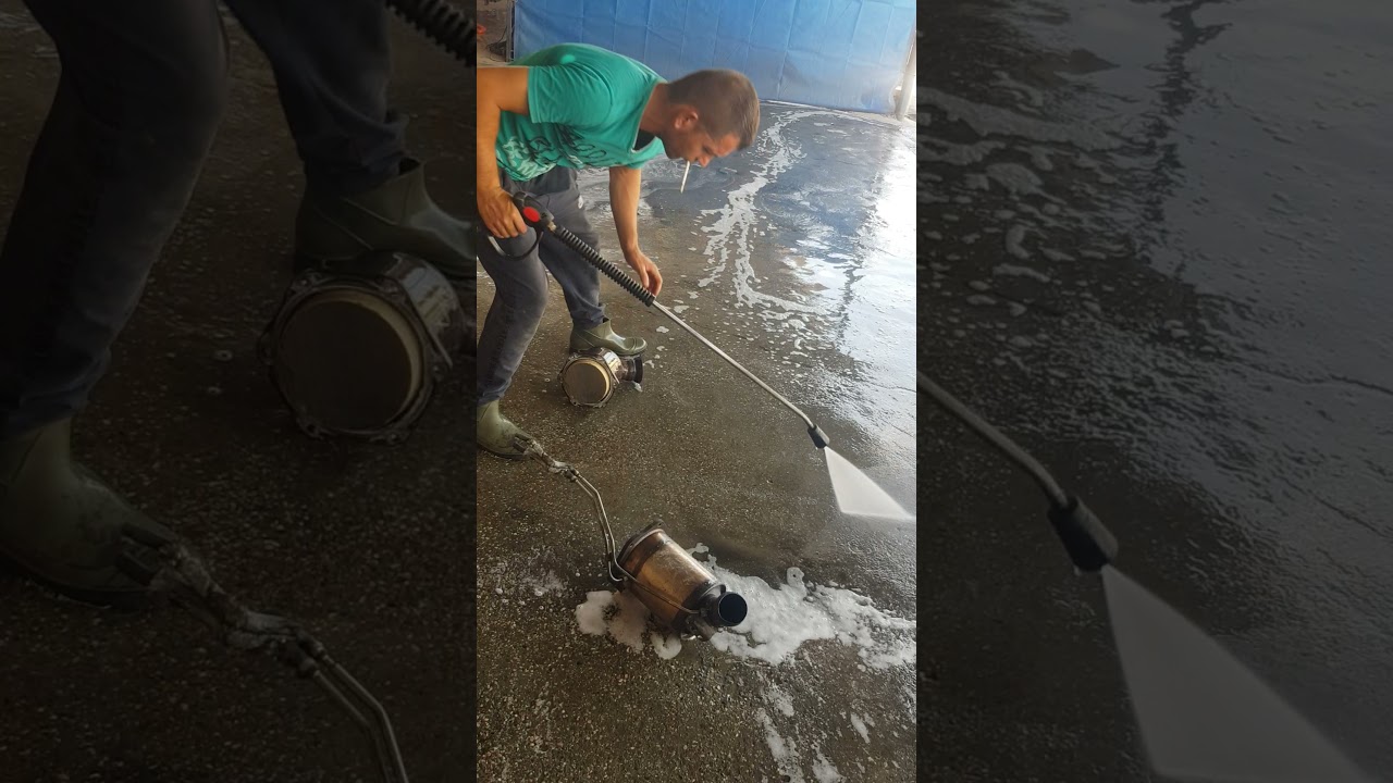w203 DPF pressure cleaning c 200 cdi