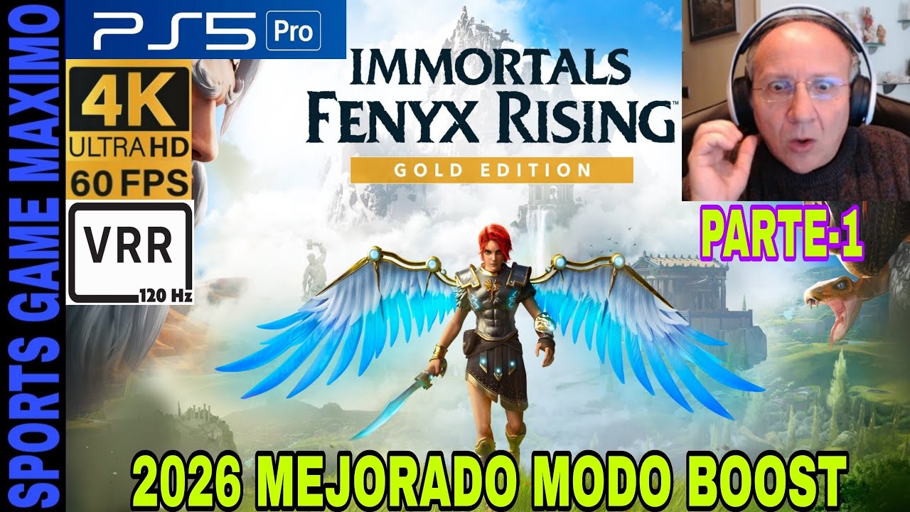 2026 ULTRA 4K/60FPS - IMMORTALS FENYX RISING - GOLD EDITION, PARTE-1 (PS5 PRO) GAMEPLAY ESPAÑOL