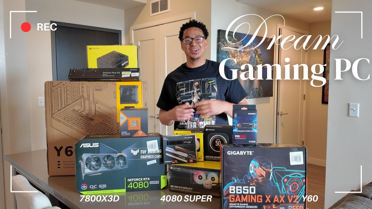 Building My Dream Gaming PC | 7800X3D | 4080 Super | Y60