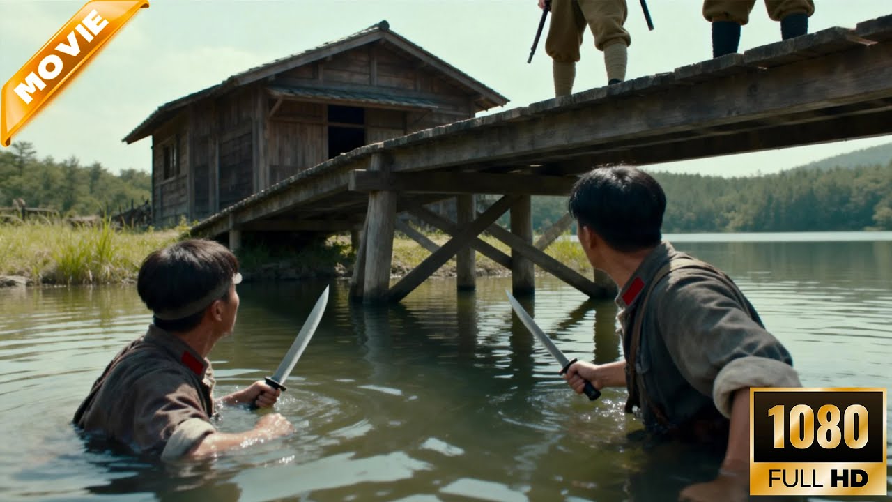 【Movie】共軍分兩路攻打縣城，日軍竟不知是調虎離山，碼頭物資被洗劫一空！⚔️ 抗日 | kungfu