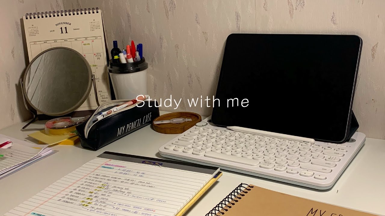 Study with me #1 Doing assignment and study in my room (Chinese language / No music)