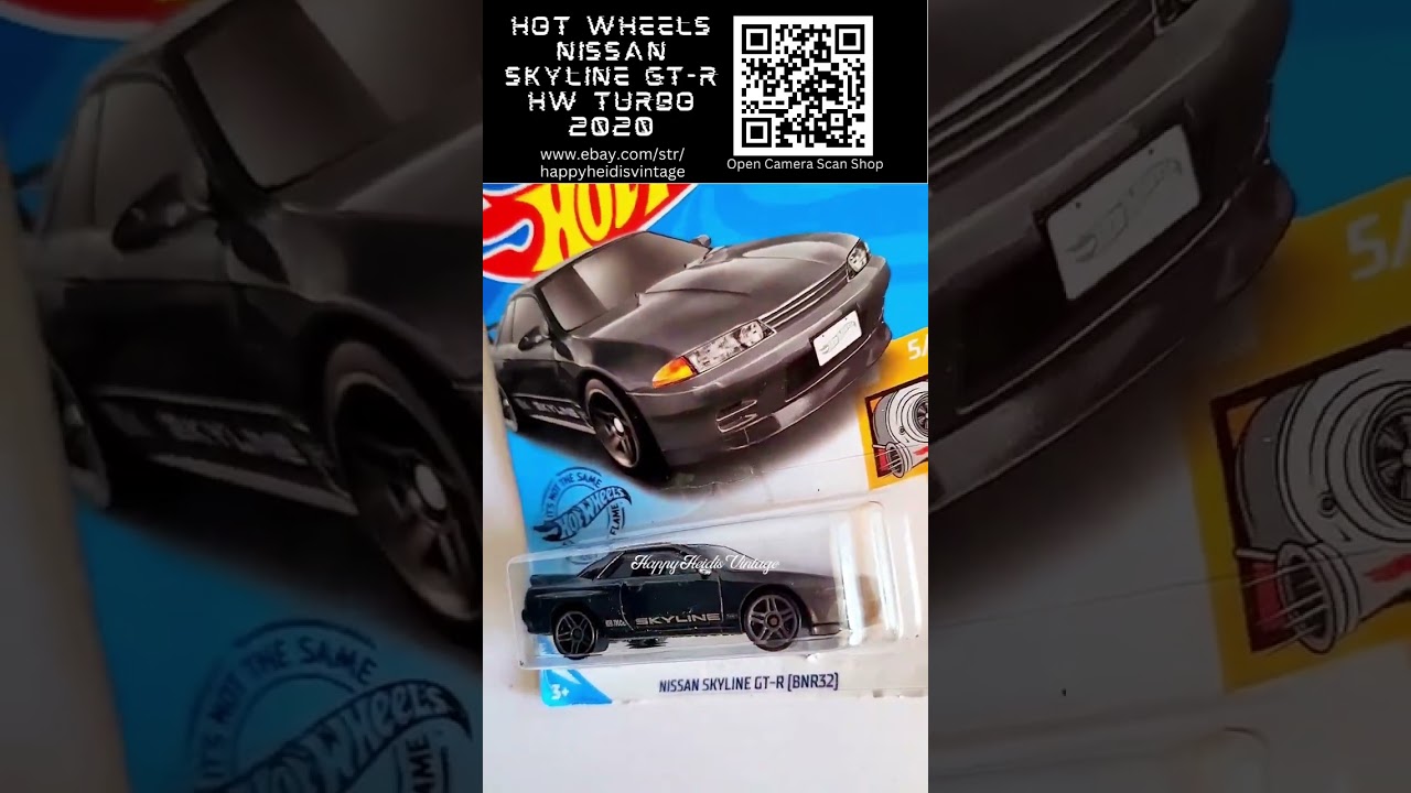 Hot Wheels Nissan Skyline GT R HW turbo 2020 GHD03 2250 BNR32 Gray