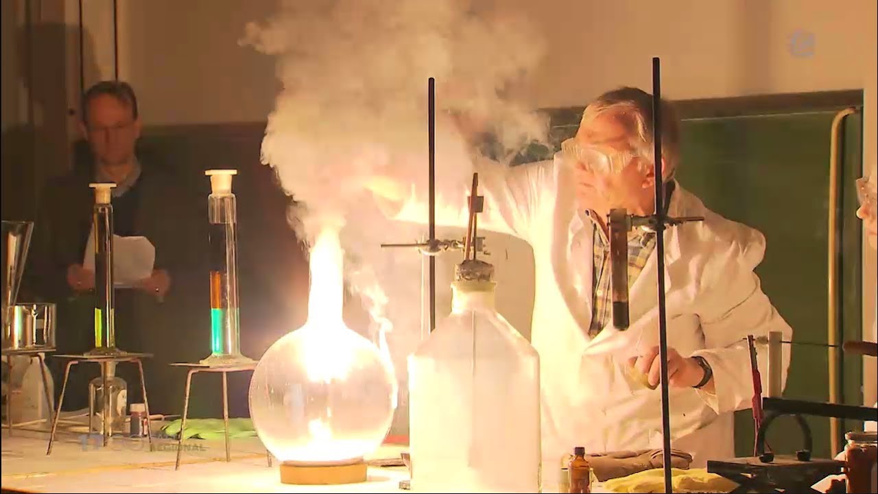 Explosive Chemie-Vorlesung in der Uni Kiel