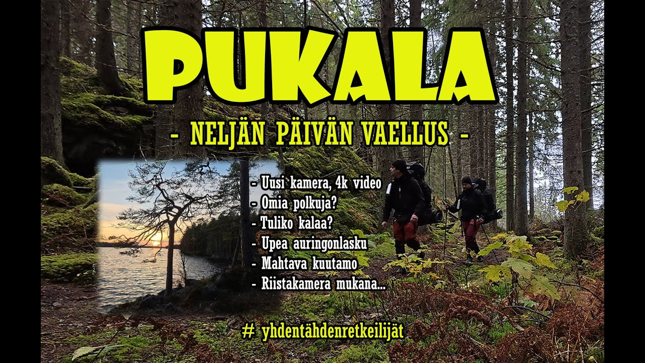 Pukala - Neljän päivän vaellus - #retkeily 2024