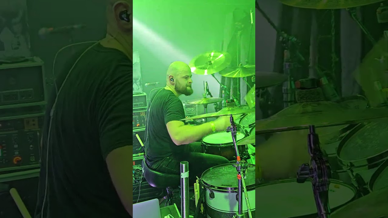 Michał Łysejko drumcam, live w/ Damnation, Katowice,Poland 2025-12-19#damnation #DeathMetal #drumcam