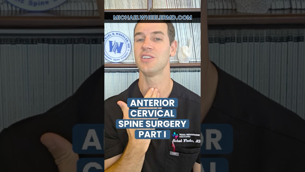 Anterior Cervical Spine Surgery Part I - Dallas Spine Surgeon #spinesurgeon