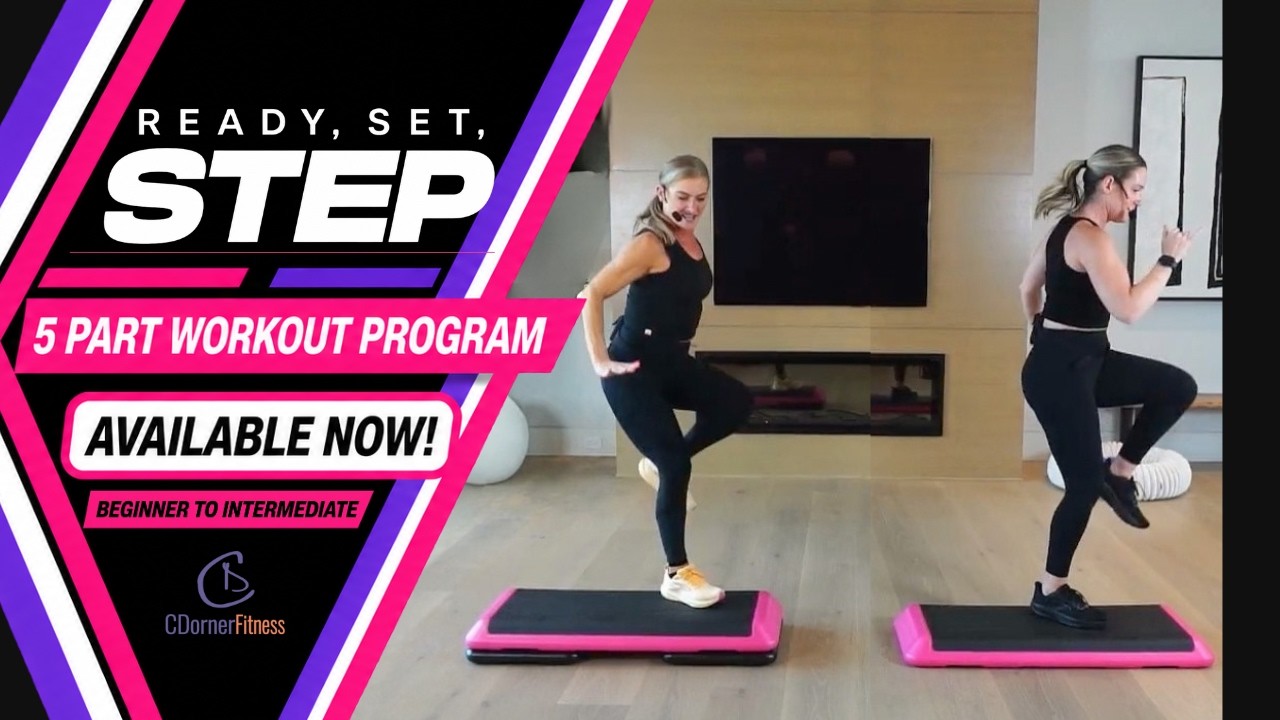 Learn Step Aerobics at Home | Beginner Step Workout Program