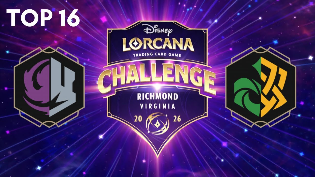 TOP 16 | AMETHYST STEEL VS. AMBER EMERALD | DISNEY LORCANA RICHMOND VIRGINIA 2026