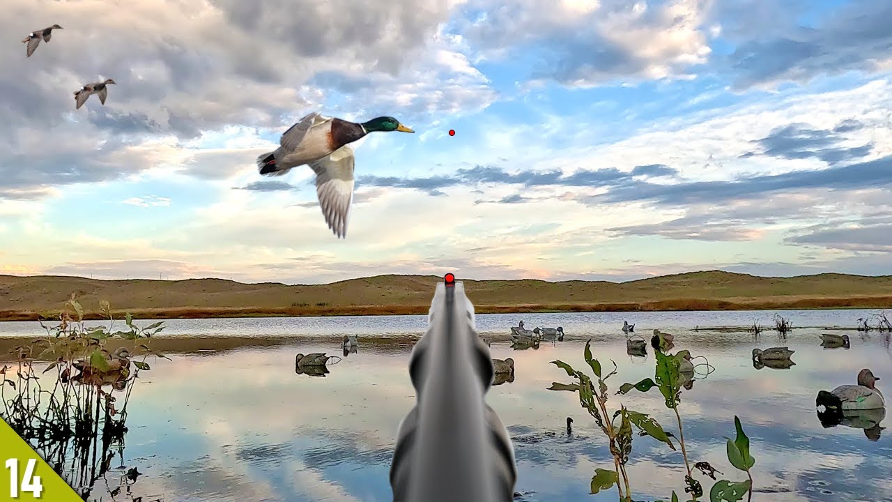 COVERED UP in Ducks in a NEW SPOT! (Limited Out) | Duck Hunting 