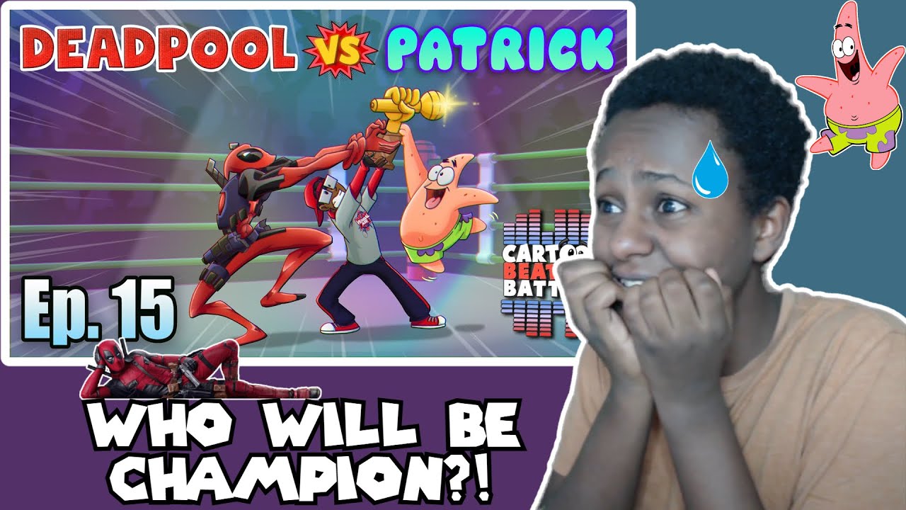 Cartoon Beatbox Battles Deadpool Vs Patrick - REACTION