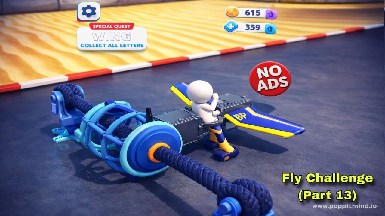 Fly Challenge - All Levels Gameplay Pop Pi (Part 13)