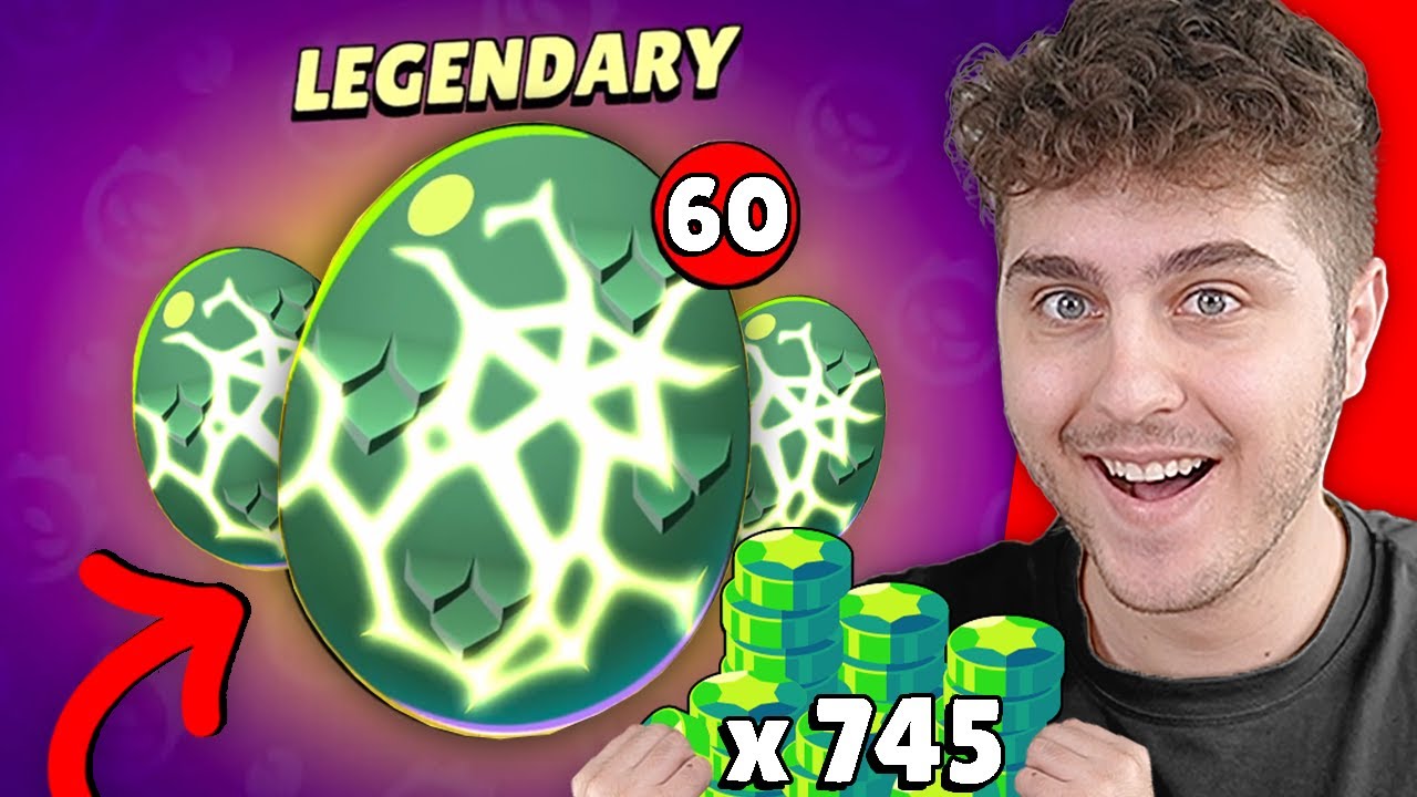 60 OUA si 745 GEMS CHELTUITI pe BRAWL STARS !