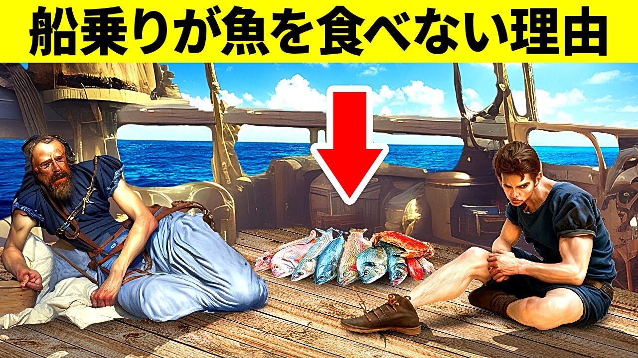 船乗りが魚を食べるより飢えを選ぶ理由っ