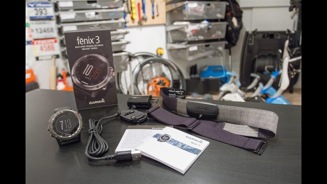 Garmin Fenix3 Unboxing