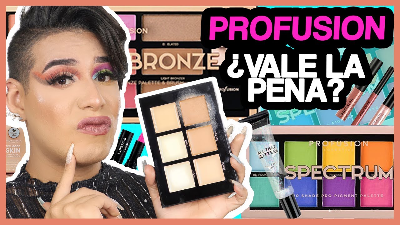 PROFUSION COSMETICS : compre maquillaje economico de walmart, pero... VALE LA PENA? reseña HONESTA