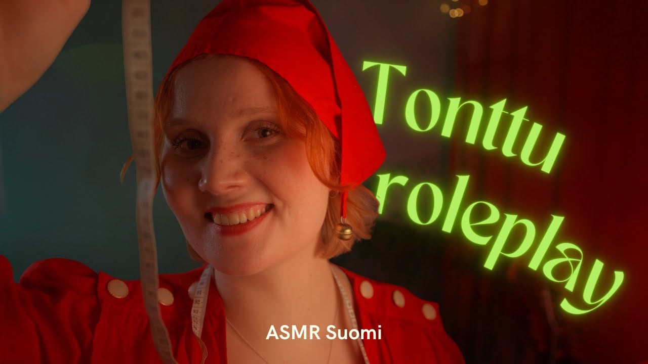 ASMR Suomi 🧑‍🎄 POV: Olet tonttu ja tarviit työasun ROLEPLAY ✨ Soft spoken