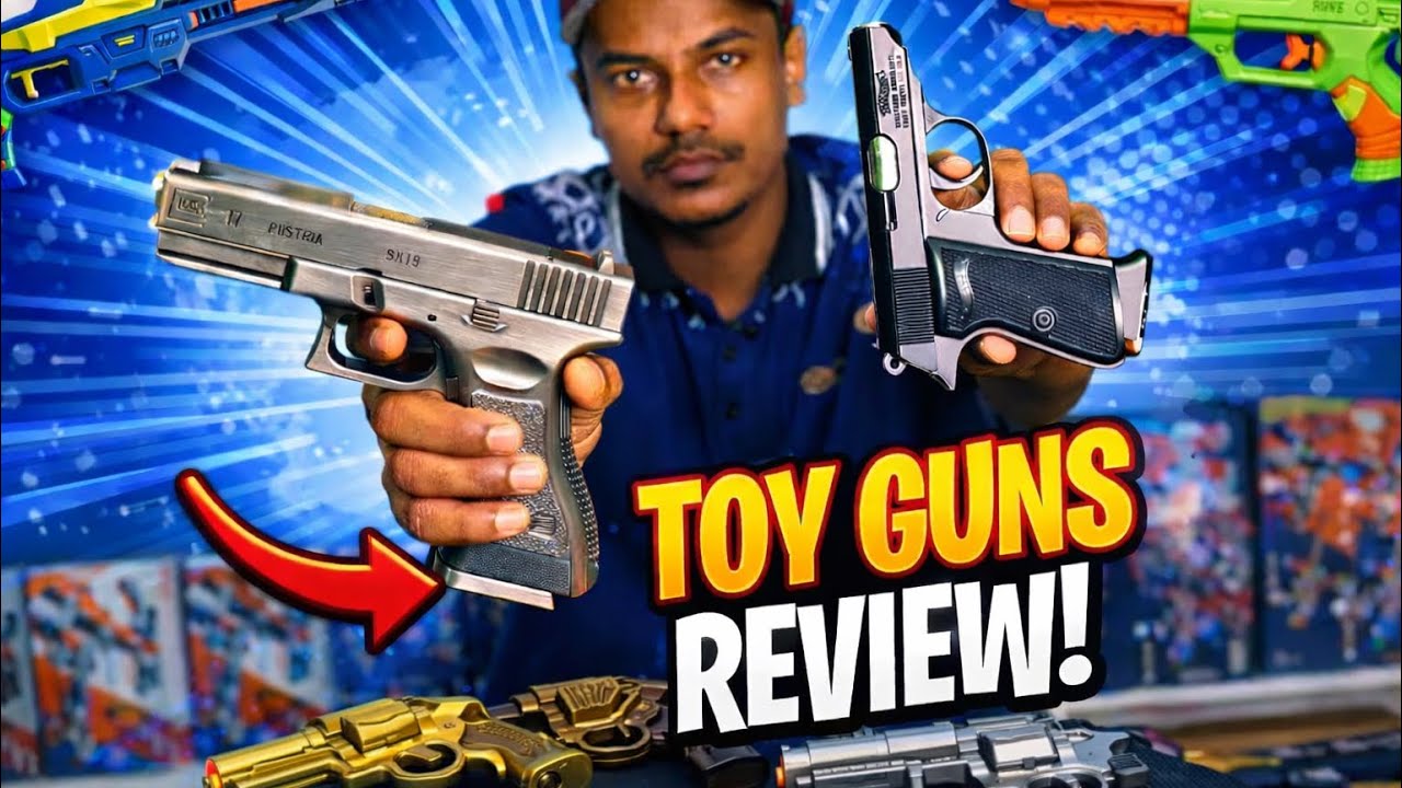 New metal toy gun in BD | মেটাল বডি খেলনা পিস্তল দেখতে অরিজিনাল এর মত।Realistic full metal toy gun |