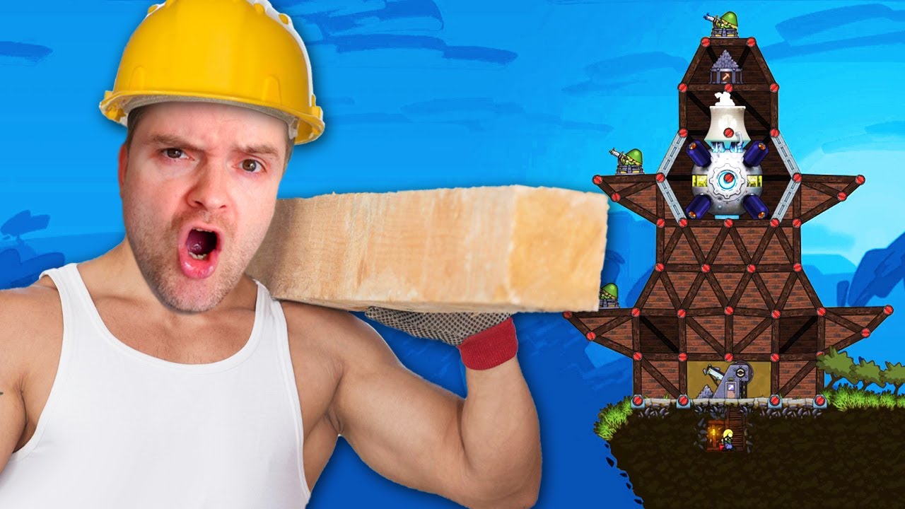 ВИТЕК ОПЯТЬ ВЗЯЛСЯ ЗА СТРОЙКУ ► Forts