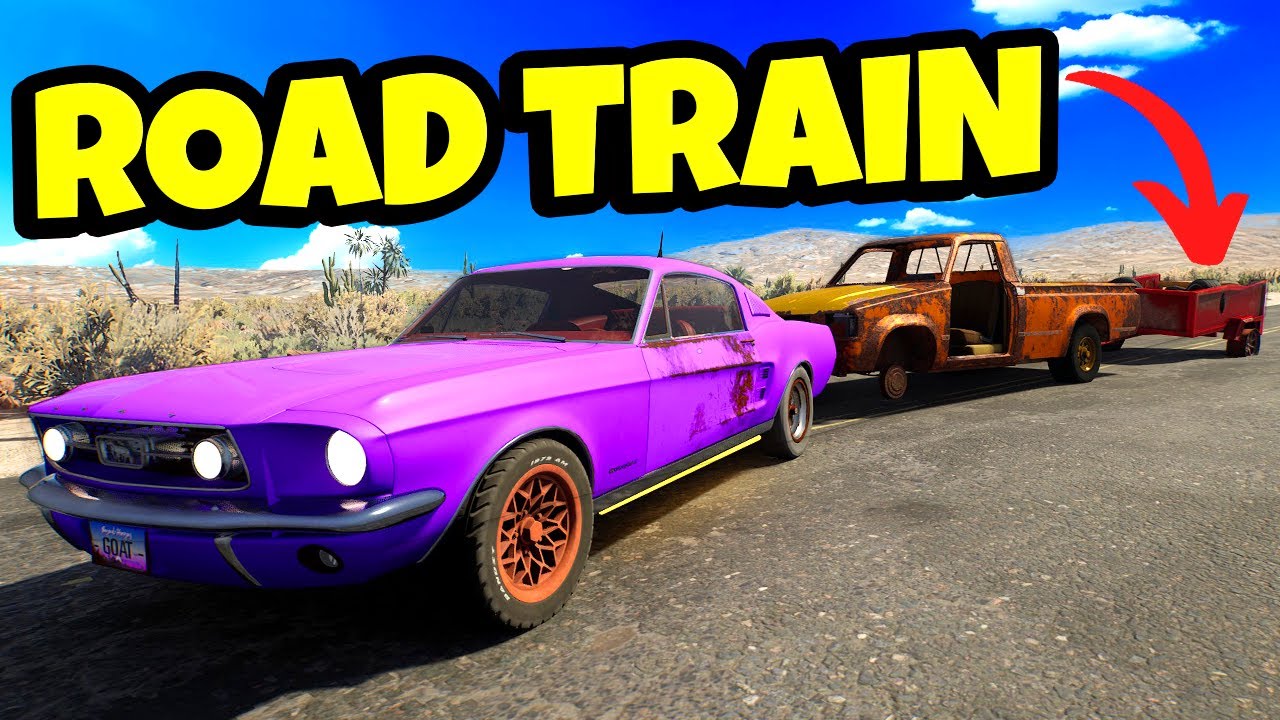 This Mustang Should NOT Be Towing a Road Train! (Drive Beyond Horizons)