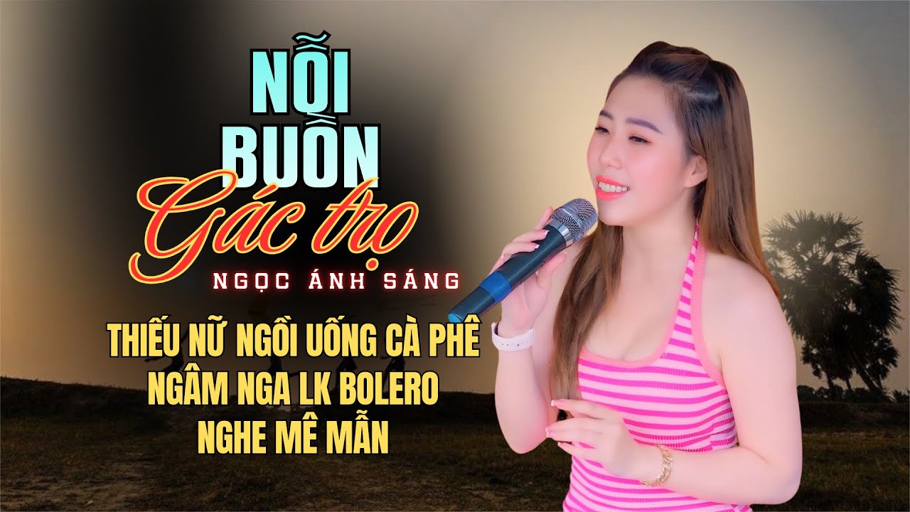 Thiếu Nữ Ngồi Uống Cà Phê Ngâm Nga Bolero Ai Nghe Cũng Mê Mẫn Cuốn Theo Từng Câu Hát