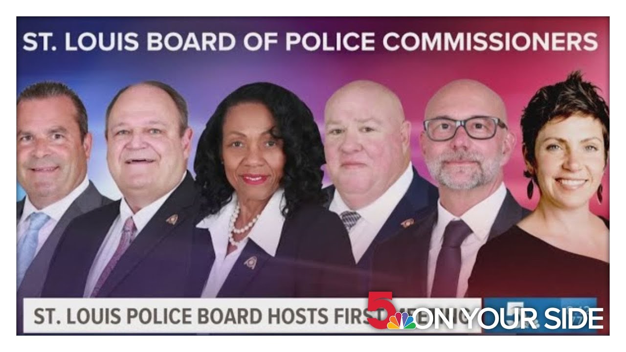 St. Louis police board hosts first meeting