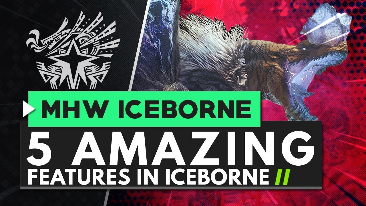 5 Amazing Features Coming In Monster Hunter World Iceborne