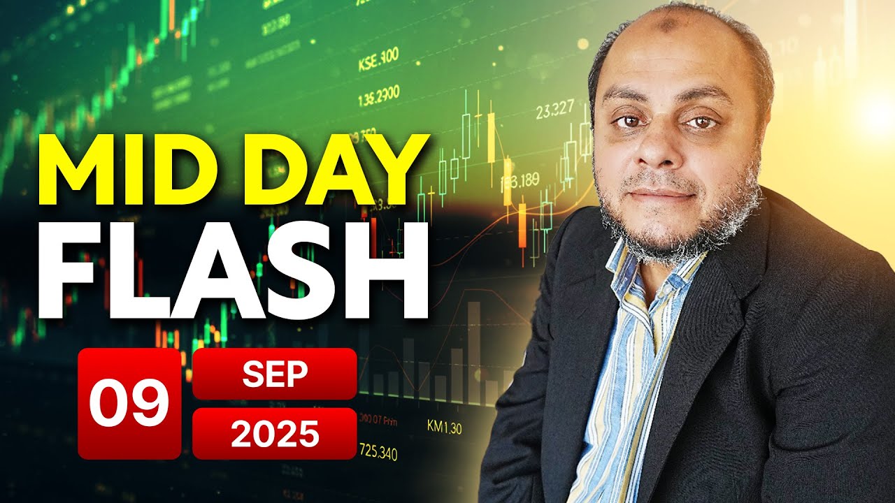 Midday Flash 9 Sep 2025 | Descon Oxychem Dividend | Javedan 5 Rs Payout & Thatta Cement Split Update