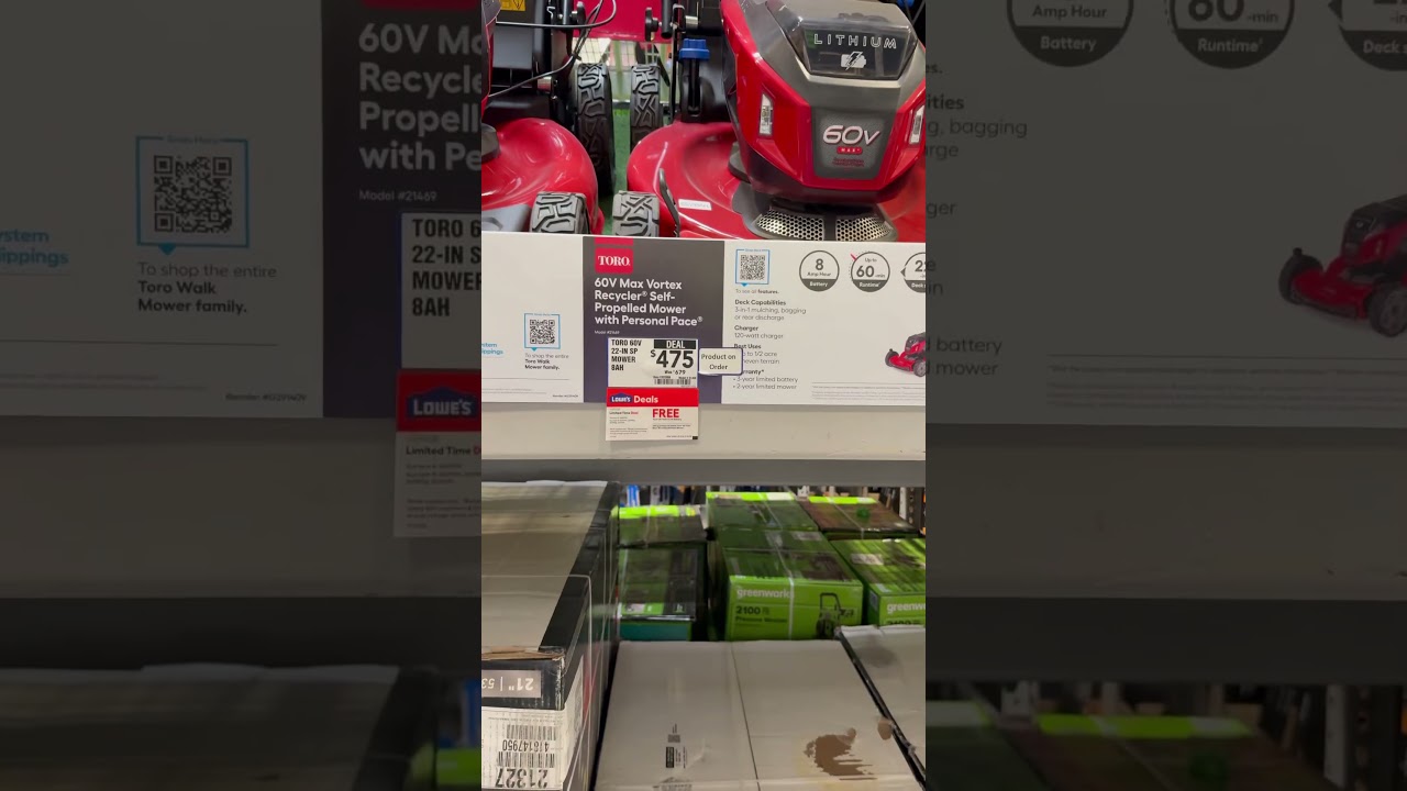 Газонокосарки #Toro на 60v акумуляторах від 30.000грн з доставкою морем в Україну #tools #shotofrom