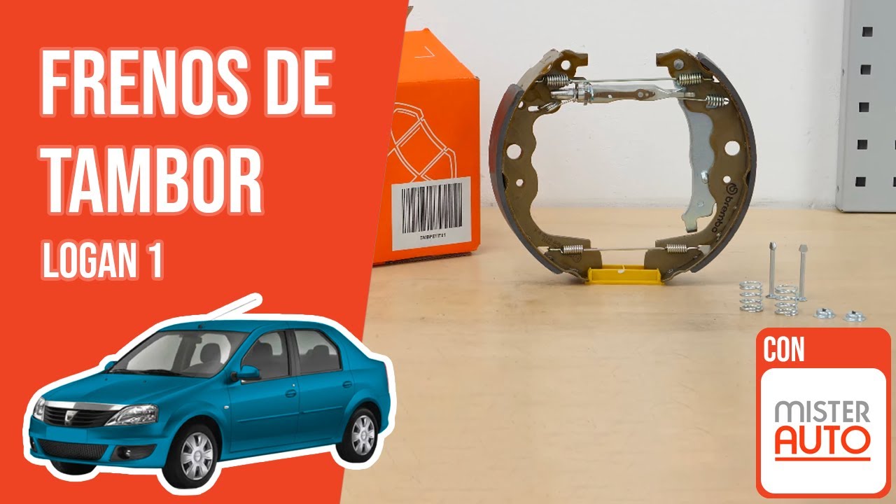 Cómo cambiar los frenos de tambor Logan 1 🚗