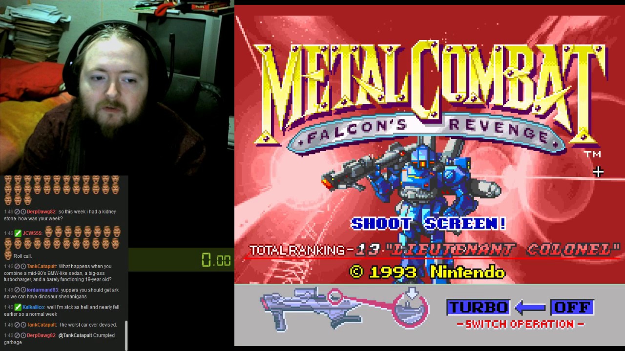 Let's Challenge: Metal Combat: Falcon's Revenge - Real Mode Hi, No Damage