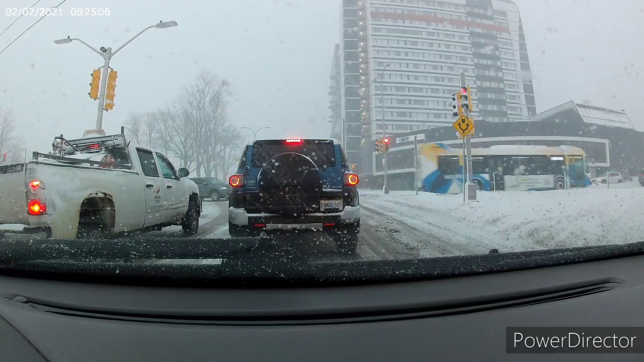 Snow and Rain 2021 in Halifax Nova Scotia, Canada