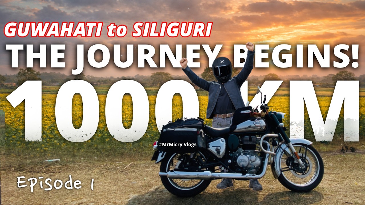 My First Solo Ride: Guwahati to Siliguri | Kamakhya Temple | The Offbeat Bihar Series Begins | EP 1