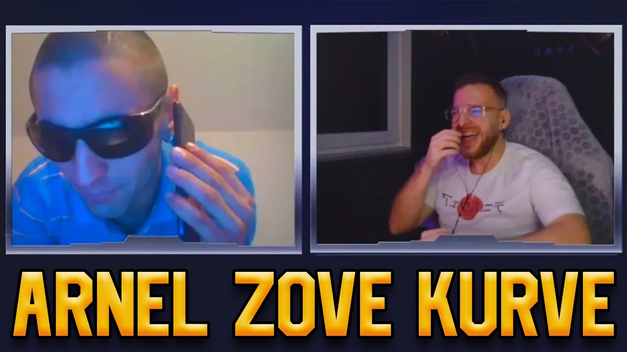 NUNI I ARNEL OMEGLE - ARNEL ZOVE KURVE 🤣