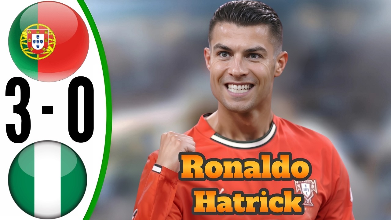 Portugal vs Nigeria - 3-0 - All Goals & Highlights | Cristiano Ronaldo Masterclass | From memory