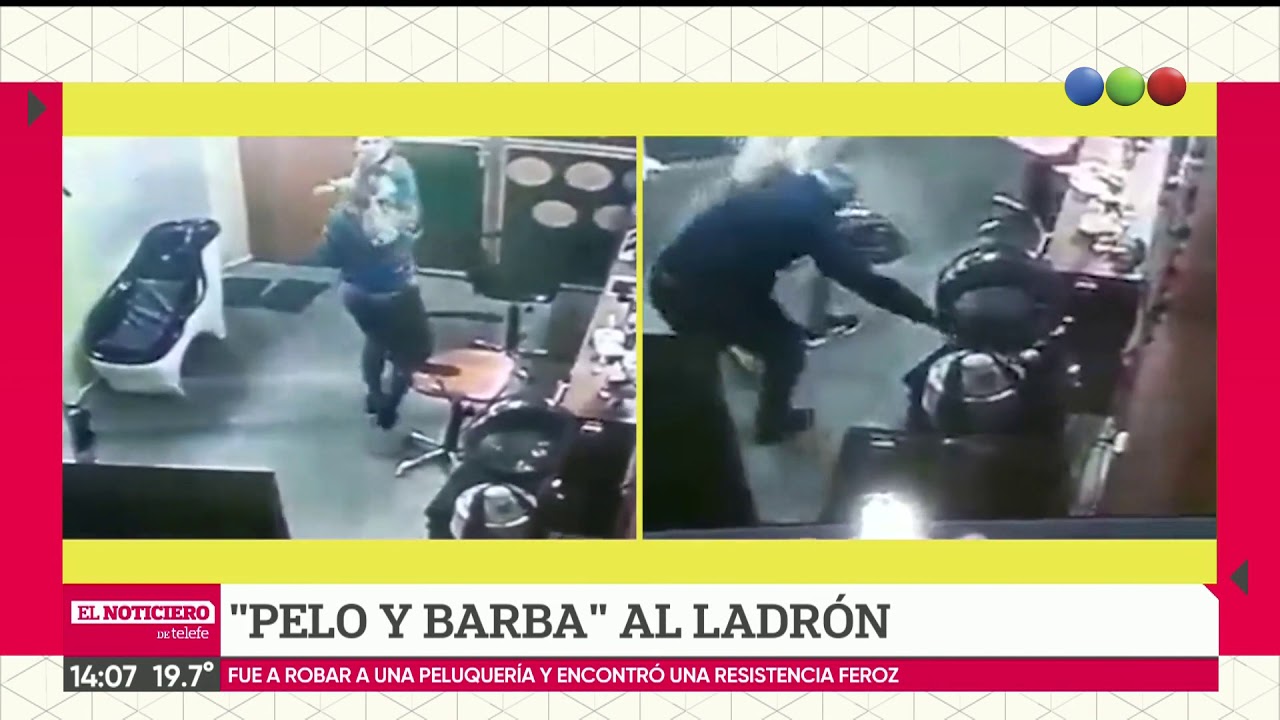 La peluquera que enfrent&oacute; al ladr&oacute;n armado