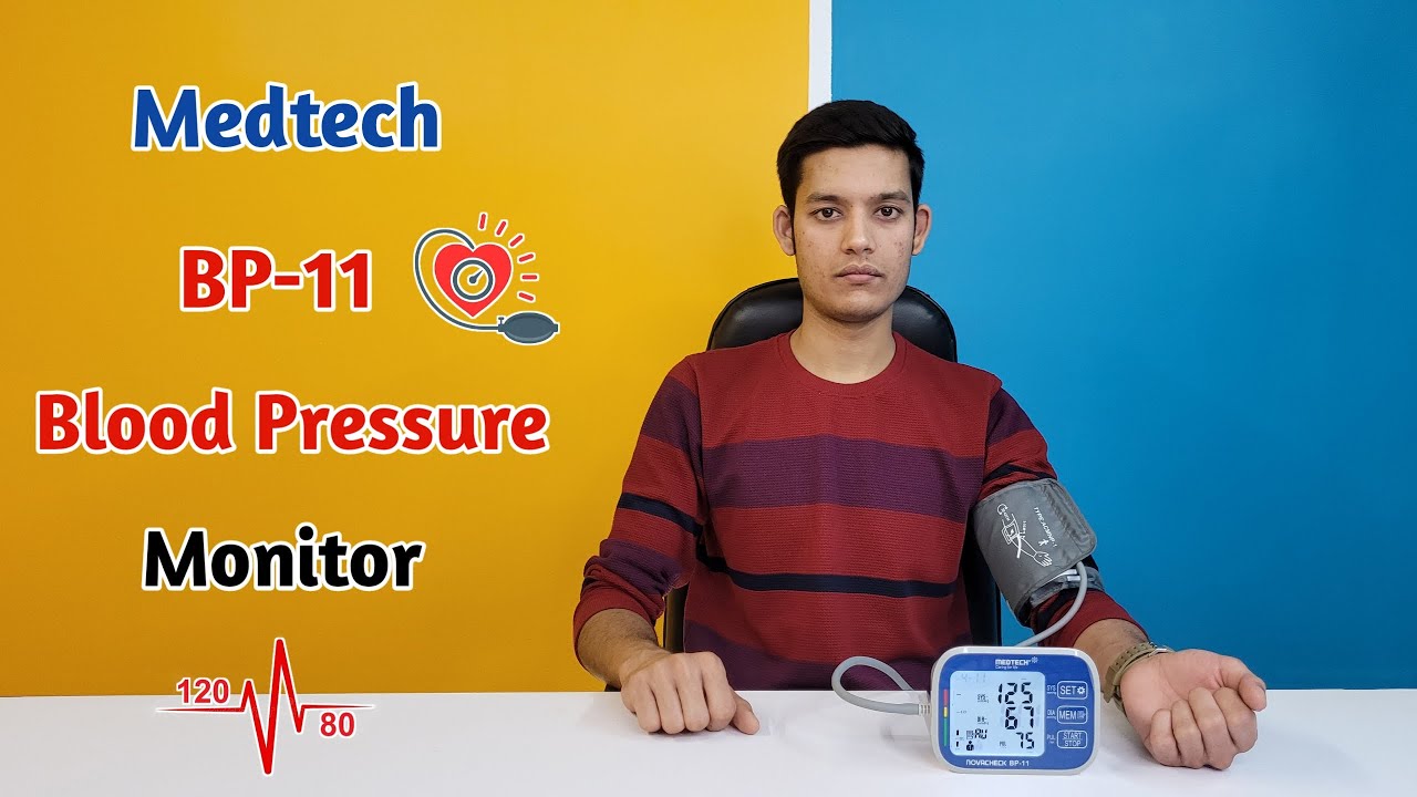 Medtech BP Monitor 11 Clinically Validated Automatic Digital BP Machine Unboxing & Detail Review 🔥