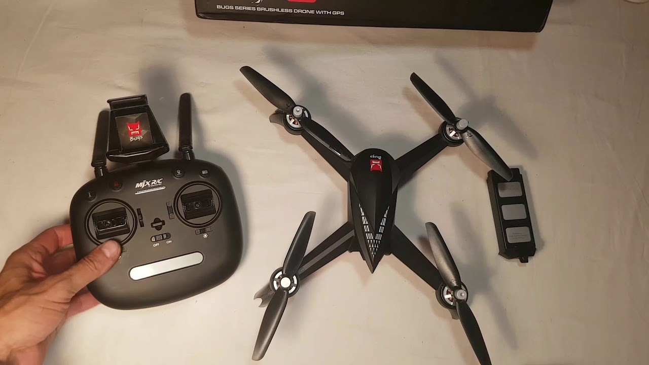 Drone con il Miglior rapporto qualità prezzo MJX Bugs 5W Fotocamera da 2Mp e video FullHD  GPS