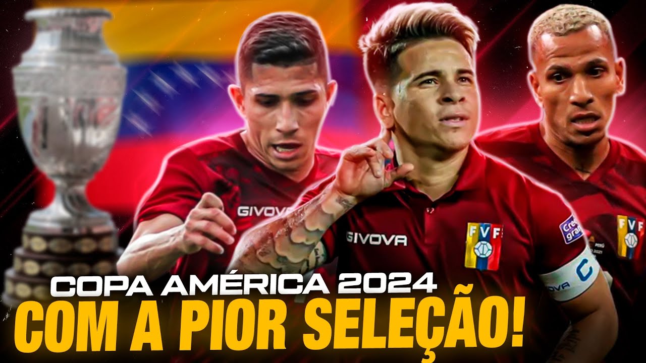EU TENTEI GANHAR a COPA AMÉRICA 2024 com a PIOR SELEÇÃO! - PES 2021 PATCH 100% ATUALIZADO
