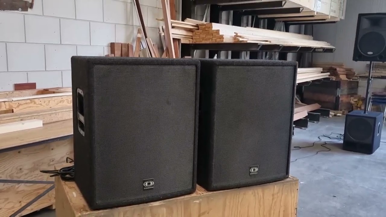 Dynacord A 152 in Speakers Passive Professional sound check PA Speaker Test