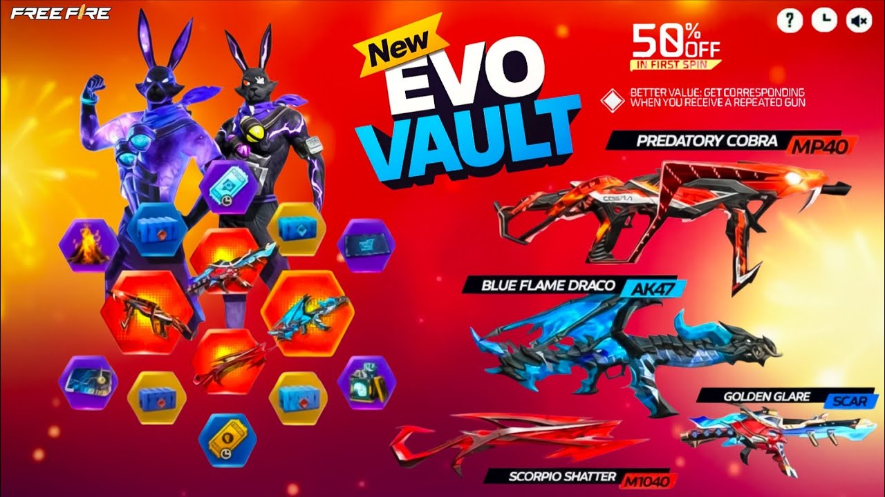 NEXT EVO VAULT EVENT NOVEMBER 2025 | COBRA MP40 RETURN CONFIRM 😱 | FREE FIRE NEW EVENT |FF NEW EVENT