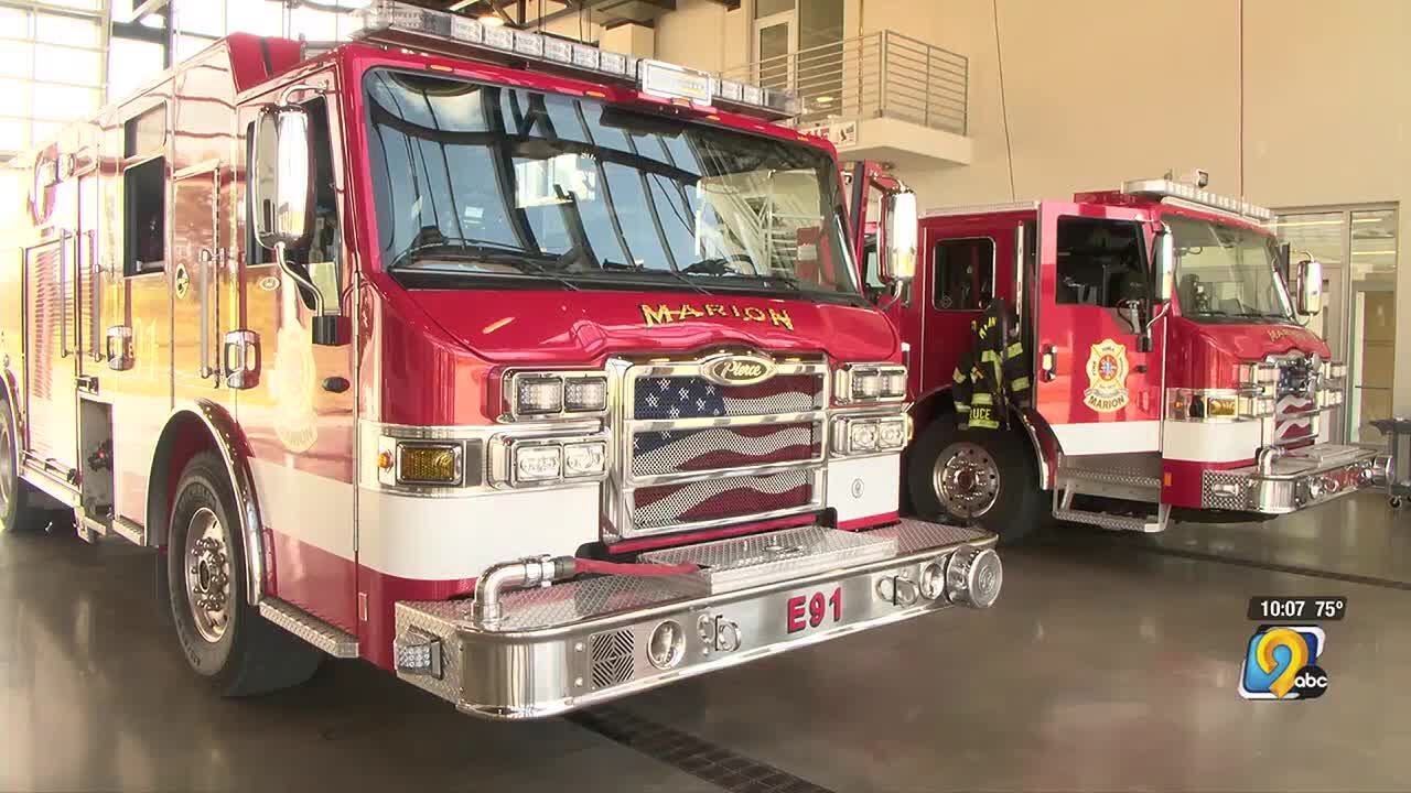 Marion fire department develops plans to improve response times