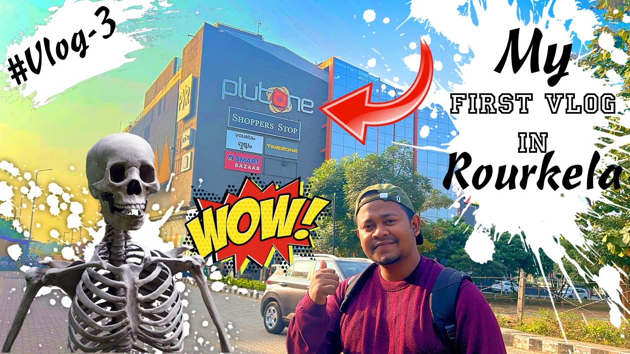 My first Vlog In Rourkela - Plutone Mall & Sticker House. Vlog-03 (2024)